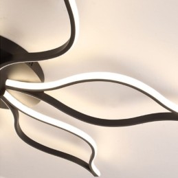 Flush Mount Minimalist Five Leaf Flower Ceiling Light