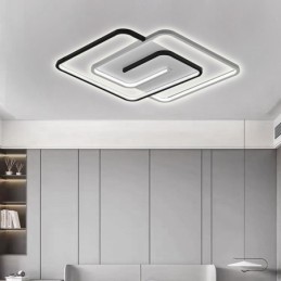 Flush Mount Acrylic Wrap Square Ceiling Light