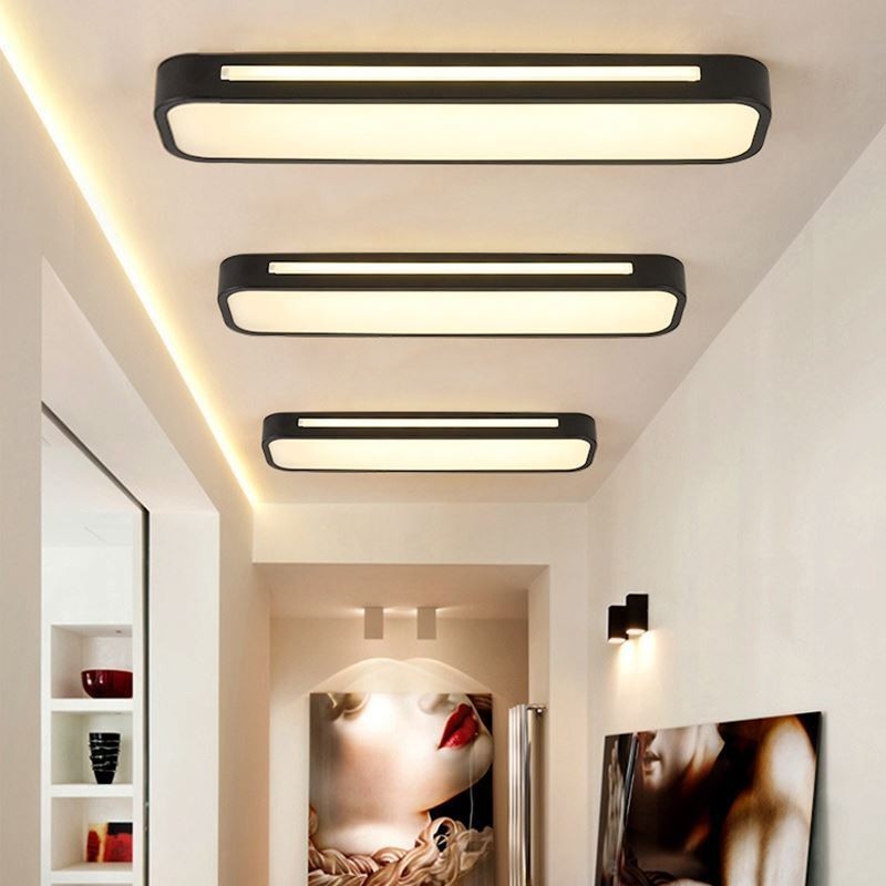 Flush Mount Modern Acrylic Ceiling Light