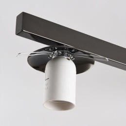 Nordic Glass Flush Mount Creative Wrought Iron Ceiling Light