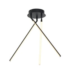 Creative Flush Mount Aluminum Art Windmill Ceiling Lamp