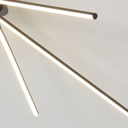 Creative Flush Mount Aluminum Art Windmill Ceiling Lamp