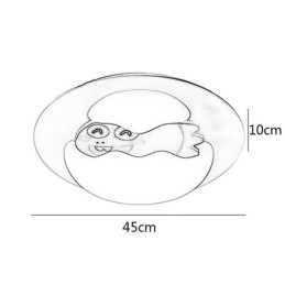 Cartoon Flush Mount Modern Decorative Ceiling Lamp