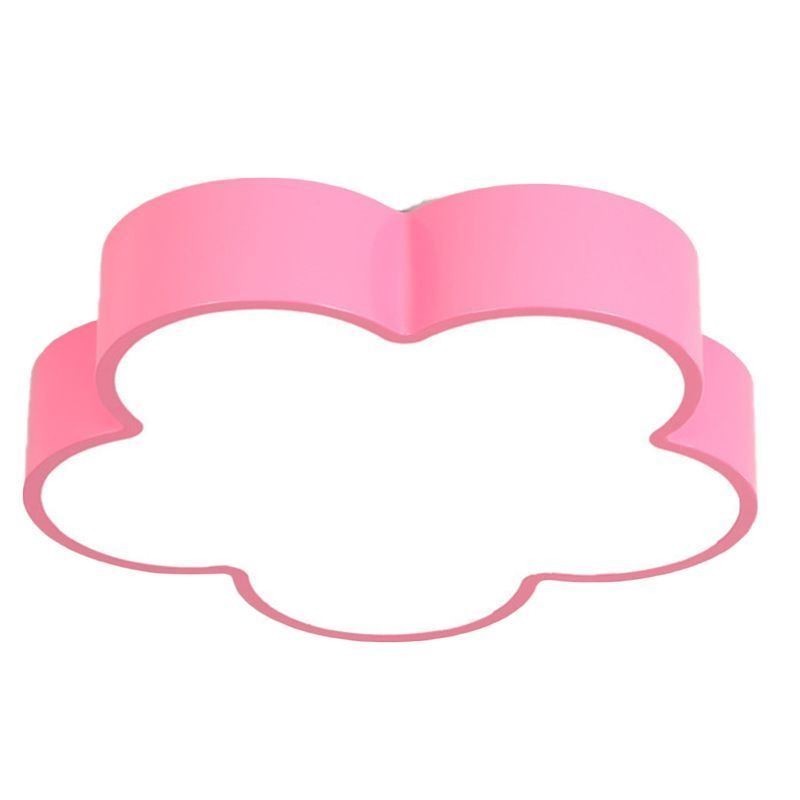 Cartoon Ceiling Light Modern Flower Flush Mount