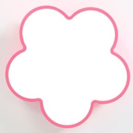 Cartoon Ceiling Light Modern Flower Flush Mount