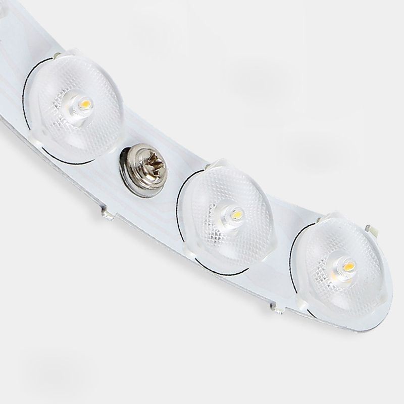 Modern Ceiling Light Wooden Acrylic Round Ceiling Light