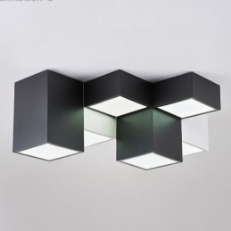 Modern Ceiling Light Rubik's Cube Ceiling Lighting