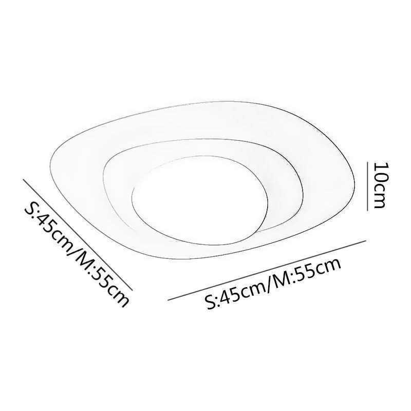 Nordic Ceiling Light Corrugated Ceiling Lamp