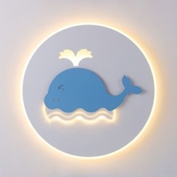 Modern Creative Ceiling Lamp Whale Ceiling Light