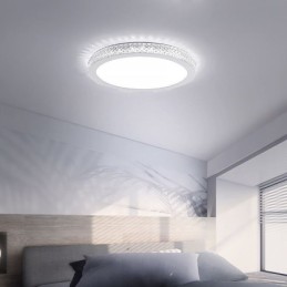 Modern Ceiling Light Shinny Diamond Flush Mount