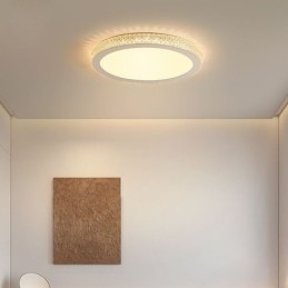 Modern Ceiling Light Shinny Diamond Flush Mount