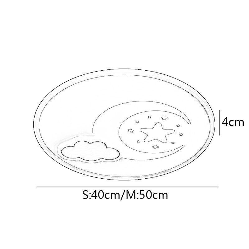 Simplicity Ceiling Light Moon & Star Ceiling Lamp