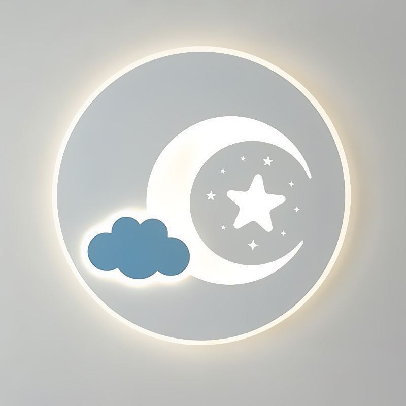 Simplicity Ceiling Light Moon & Star Ceiling Lamp
