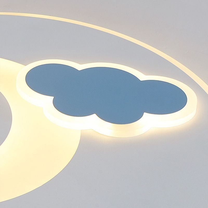 Simplicity Ceiling Light Moon & Star Ceiling Lamp