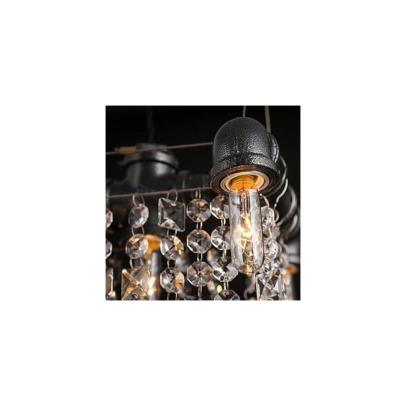 Chandelier Mini Style Rustic Lodge Retro Metal
