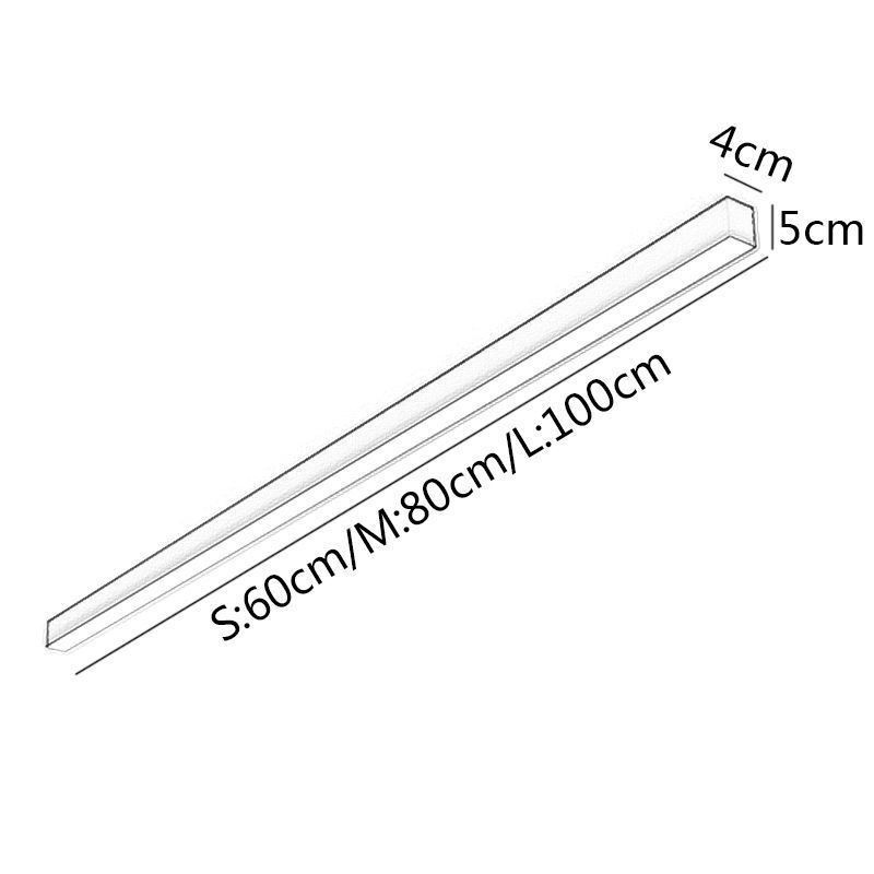 Modern Ceiling Light Long Strip Surface Mounted Ceiling Lamp