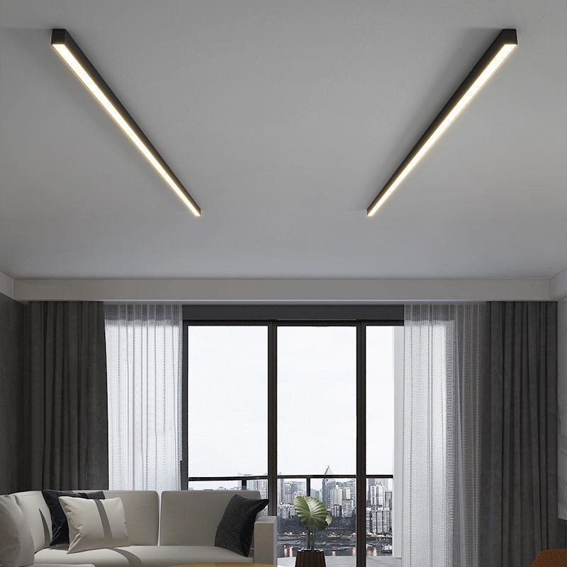Modern Ceiling Light Long Strip Surface Mounted Ceiling Lamp