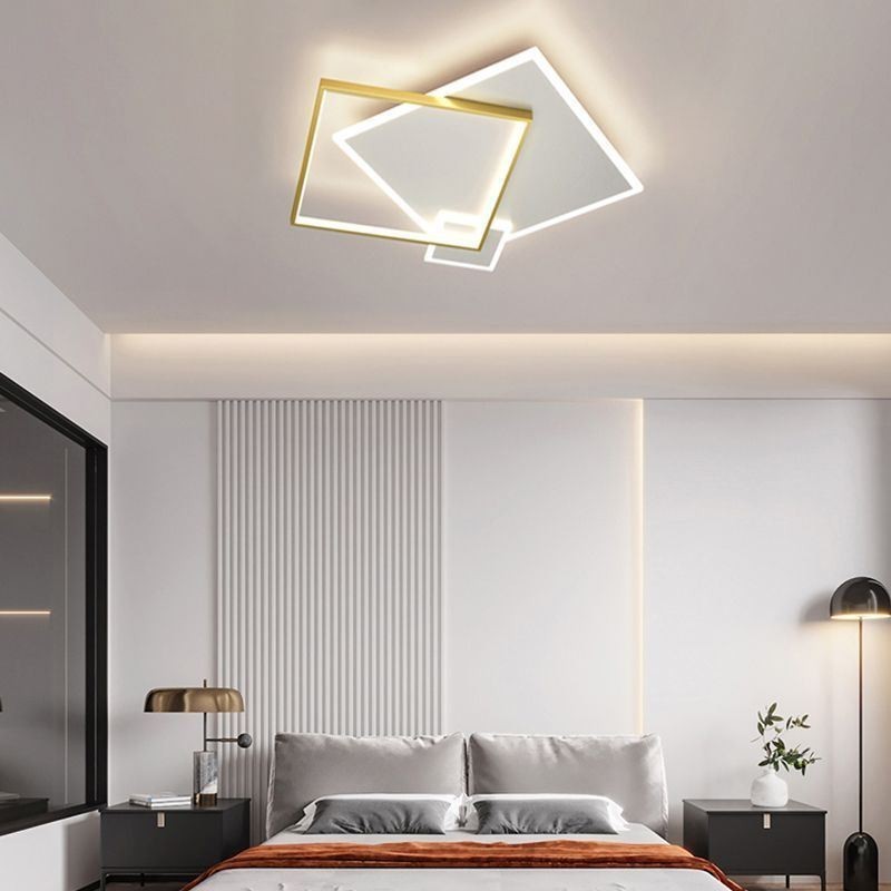 Modern Ceiling Light Geometric Square Ceiling Light
