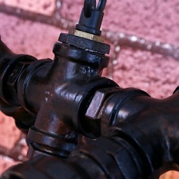 Vintage Painting Metal Chandelier