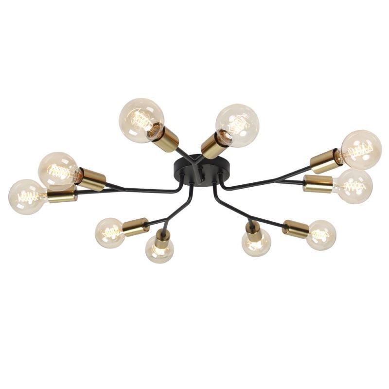 Modern Ceiling Light Fixture Black Vintage Chandelier