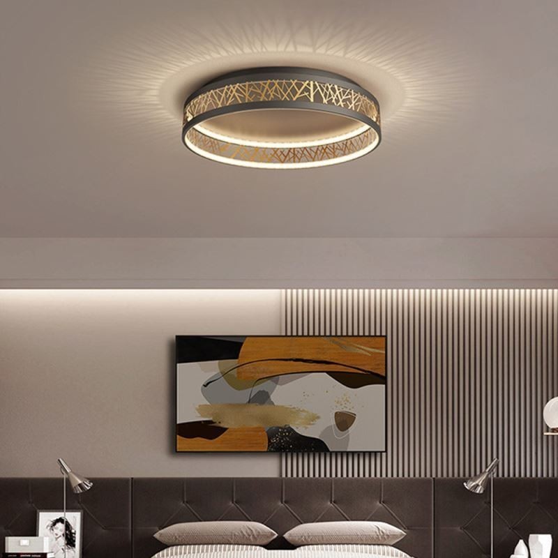 Ceiling Light Bird Nest Round Lamp Modern Fixtures