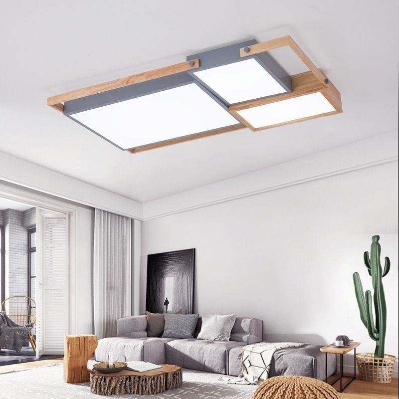 Modern Ceiling Light Splicing Rectangular Ceiling Lamp