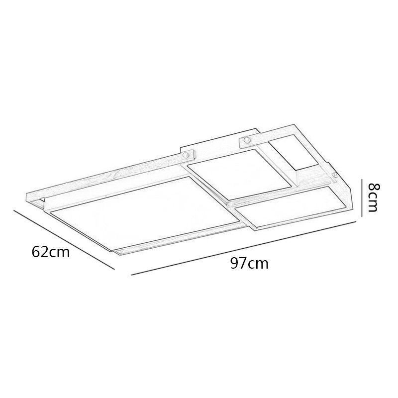 Modern Ceiling Light Splicing Rectangular Ceiling Lamp