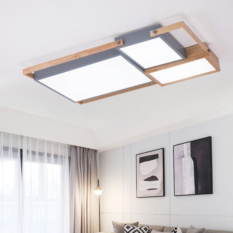 Modern Ceiling Light Splicing Rectangular Ceiling Lamp