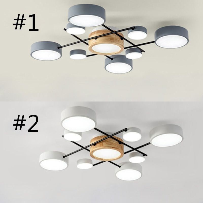 Modern Ceiling Light Splicing Quadrilateral Ceiling Lamp