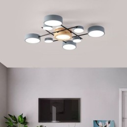 Modern Ceiling Light Splicing Quadrilateral Ceiling Lamp