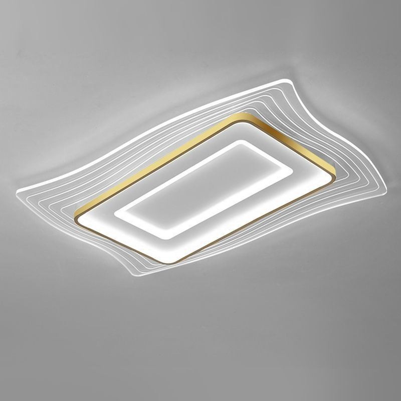 Modern Ceiling Light Flush Mount Square Shape Ceiling Light