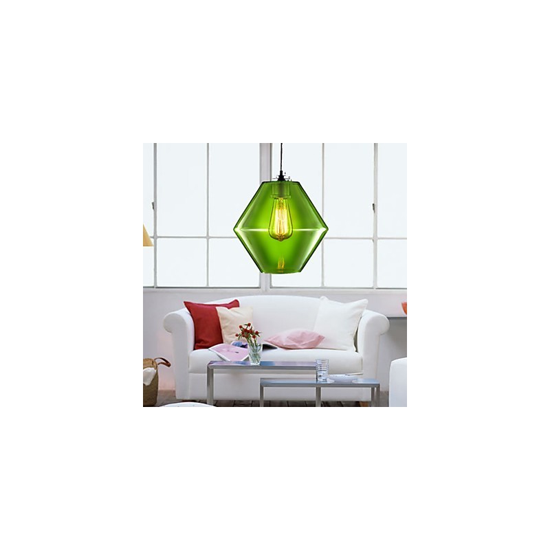 Chandelier Mini Style Modern Contemporary Glass