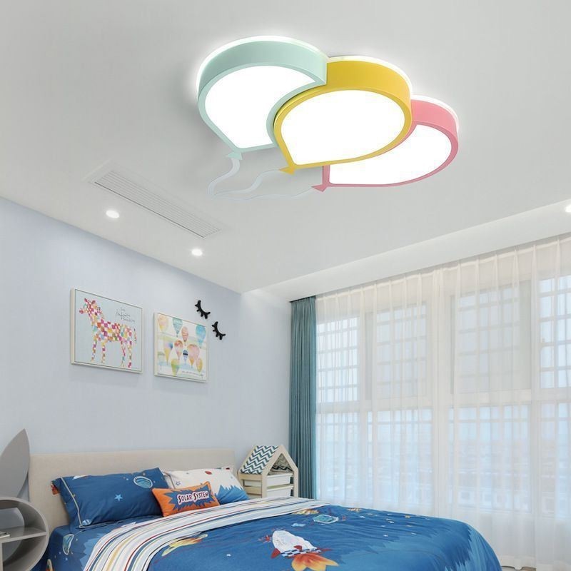 Modern Flush Mount Ceiling Light Lovely Balloon Shade Ceiling Lamp