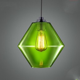 Chandelier Mini Style Modern Contemporary Glass