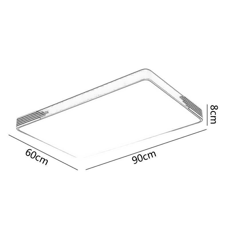 Modern Flush Mount Ceiling Light Rectangular Ceiling Light