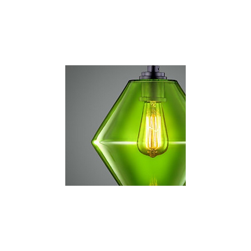 Chandelier Mini Style Modern Contemporary Glass