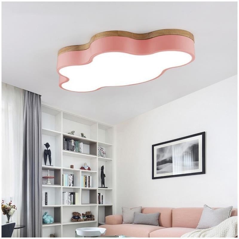 Flush Mount Modern Creative Acrylic Cloud Shape Ceiling Light Kids