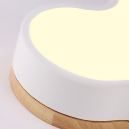 Flush Mount Modern Creative Acrylic Cloud Shape Ceiling Light Kids
