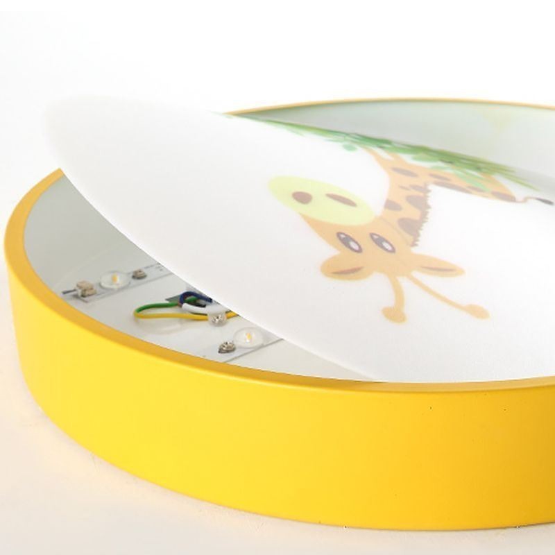 Animal Childrens Ceiling Light Cartoon Ceiling Lamp