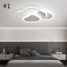 Modern Creative Acrylic Lights Cloud Shape Flush Mount Ceiling Light