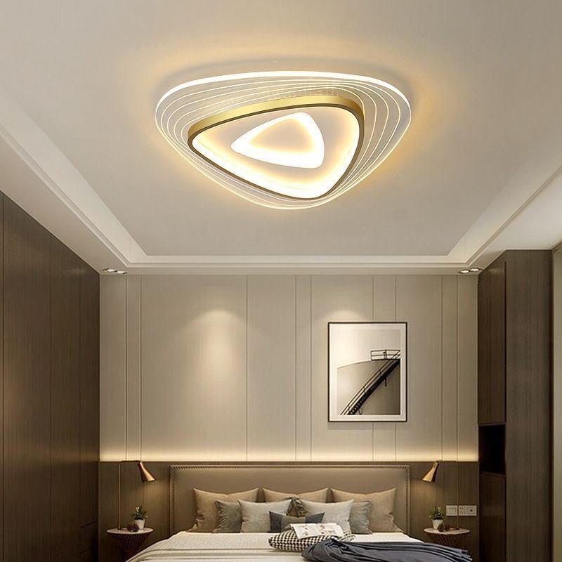 Ceiling Light Flush Mount Triangle Ceiling Lamp