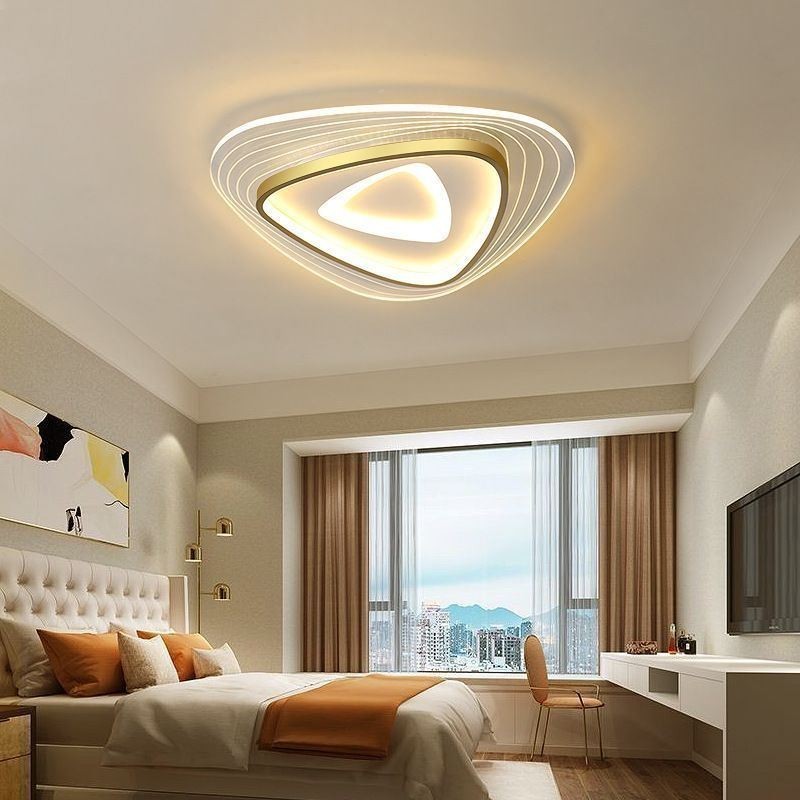 Ceiling Light Flush Mount Triangle Ceiling Lamp