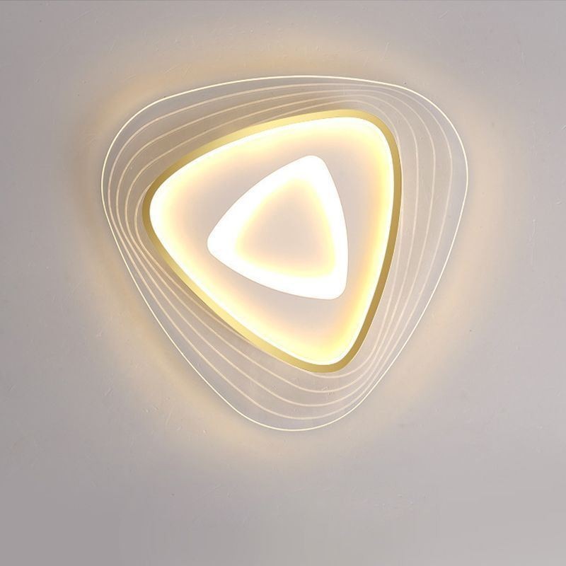 Ceiling Light Flush Mount Triangle Ceiling Lamp