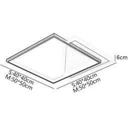 Flush Mount Modern Ceiling Light