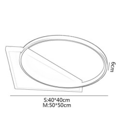 Flush Mount Modern Ceiling Light