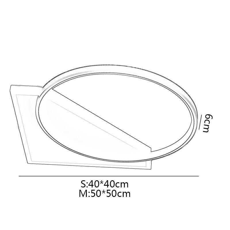 Flush Mount Modern Ceiling Light