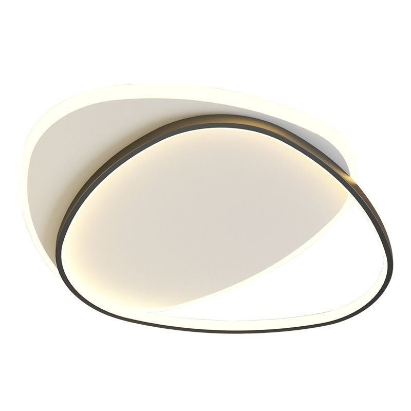 Flush Mount Double Triangle Ceiling Light