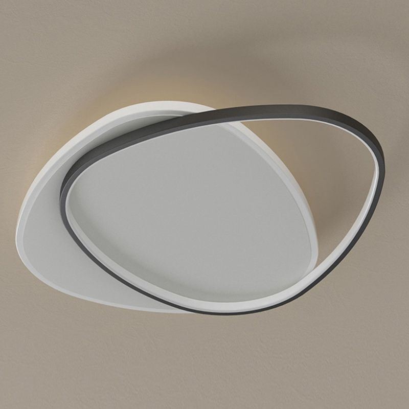Flush Mount Double Triangle Ceiling Light