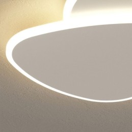 Flush Mount Double Triangle Ceiling Lighting