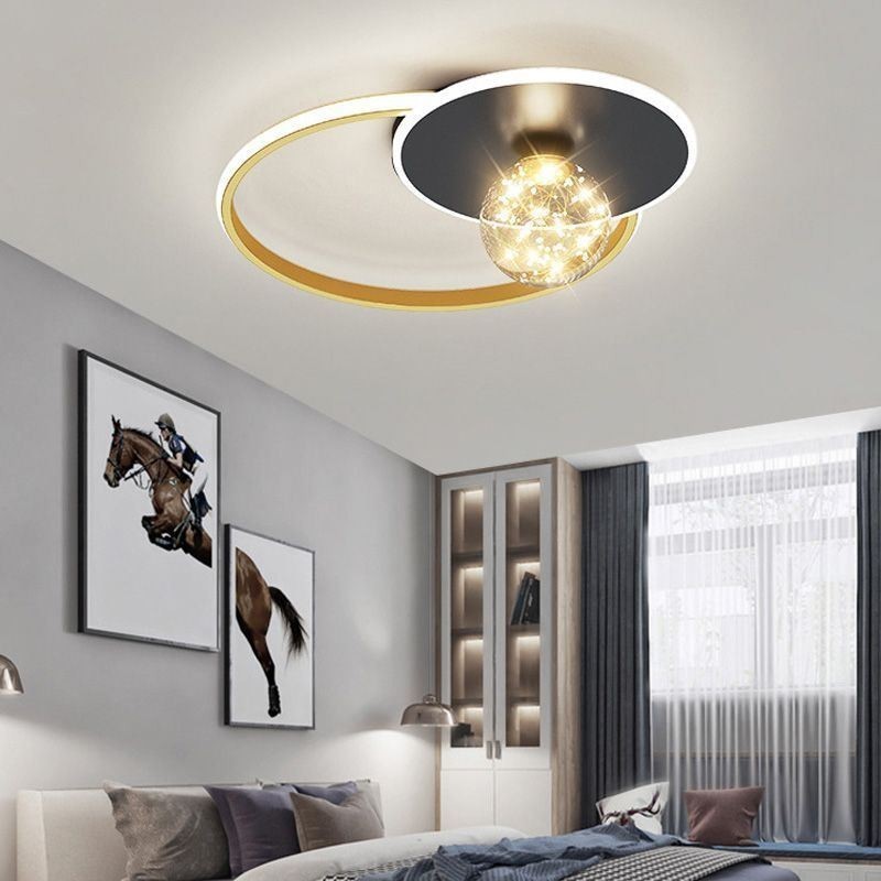 Flush Mount Home Decor Minimalist Ceiling Light Fixture
